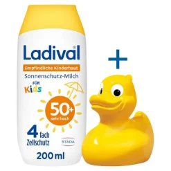Best Ladival empfindliche Kinderhaut Milch LSF 50 + , 200 ml