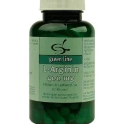 Outlet Green line Nutritheke L-Arginin 400 mg Kapseln, 120 St