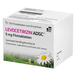 ADGC Levocetirizin|Allergie Tabletten-LEVOCETIRIZIN ® 5 mg Filmtabletten, 100 St