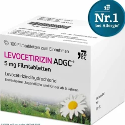 ADGC Levocetirizin|Allergie Tabletten-LEVOCETIRIZIN ® 5 mg Filmtabletten, 100 St