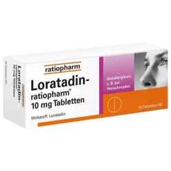Clearance Ratiopharm Loratadin 10 mg Tabletten, 50 St
