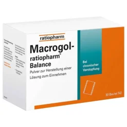 Clearance Ratiopharm Macrogol Balance Pulver zur H.e.Lösung zum Einnehmen, 30 St