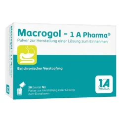 1A Pharma Abführmittel-Macrogol- Pulver zur Herstellung einer Lösung zum Einnehmen, 50 St
