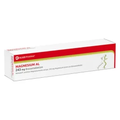 Aliud Pharma Magnesium-MAGNESIUM AL 243 mg Brausetabletten, 60 St