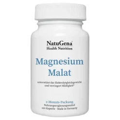 Hot Natugena Magnesiummalat Kapseln, 120 St