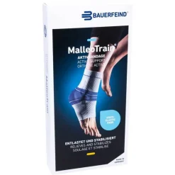 Discount Bauerfeind Malleotrain Sprunggelenkbandage Größe 5 rechts titan, 1 St