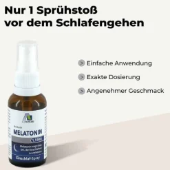 Avitale Melatonin Spray-Melatonin 1,9 mg Einschlaf-Spray, 30 ml