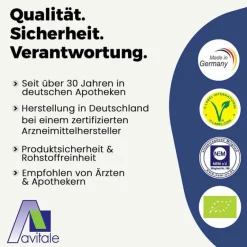 Online Avitale Melatonin 2 mg plus Hopfen und Melisse Kapseln, 120 St