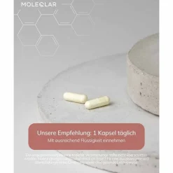 Hot Moleqlar Resveratrol Trans-Resveratrol Kapseln, 60 St