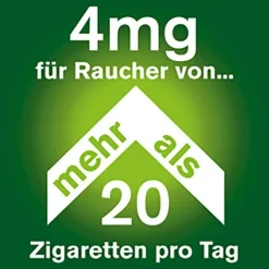 Nicorette Nikotinkaugummi-® Kaugummi freshmint, 4 mg Nikotin, 30 St