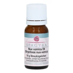 Best Nux vomica D 6 Globuli, 10 g