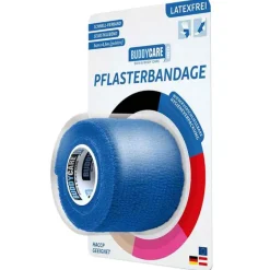 Buddycare Spezialpflaster-Pflasterbandage latexfrei Med blau, 1 St