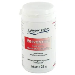 Langner-Vital Resveratrol-Resveratrol Curcumin Kapseln, 60 St