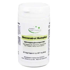 Hannes pure Lebenslust Resveratrol-Resveratrol Komplex Vegi Kap, 60 St