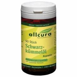 Best Allcura Schwarzkümmelöl Kapseln, 90 St