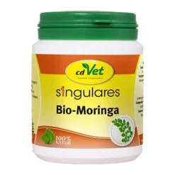 Cd Vet Aufbau & Leistung|Aufbau & Leistungssteigerung-Singulares Bio-Moringa Pulver vet. (für Tiere), 100 g