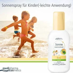 Dr. Theiss Lsf 50+|Kinder & Baby-Sonne Schutz & Pflege Spray Kids LSF 50 + , 200 ml