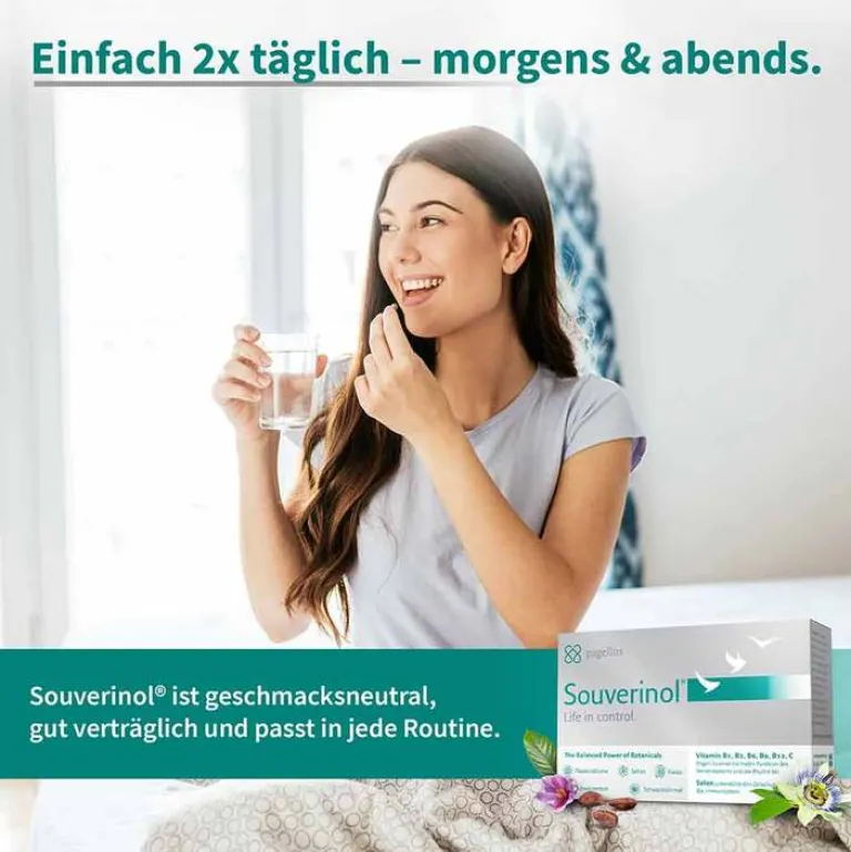 Clearance Pagellus Souverinol Innere Ruhe pflanzliche Balance Kapseln, 60 St