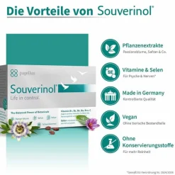 Clearance Pagellus Souverinol Innere Ruhe pflanzliche Balance Kapseln, 60 St