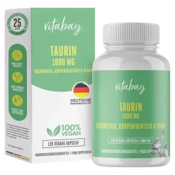 Outlet Vitabay Taurin Vegan 1000 mg Kapseln, 120 St