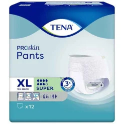 Best Tena Pants Super XL Einweghosen bei Inkontinenz, 12 St