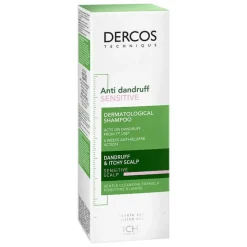 Clearance Vichy Dercos Anti-Schuppen Sensitive Pflegeshampoo bei empfindlicher Kopfhaut, 200 ml