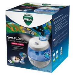 Wick Luftbefeuchter-SweetDreams 2-in-1 Ultraschall Luftbefeuchter mit Lichtprojektion, 1 St