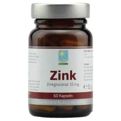 Life Light Zink-Zink 15 mg Gluconat Kapseln, 60 St